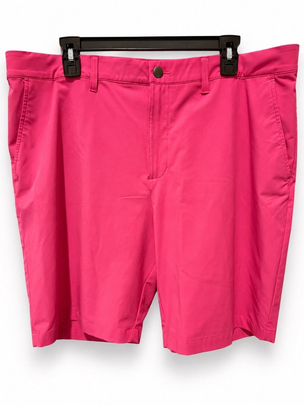 Adidas Primegreen Men’s Golf Shorts Size 40 Hot Pink Stretch Flat-Front Shorts